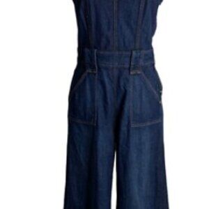 7 For All Mankind Denim Jumpsuit
